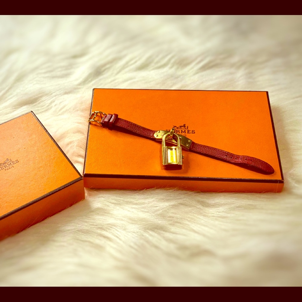 Pre-loved Hermès Kelly bracelet/watch